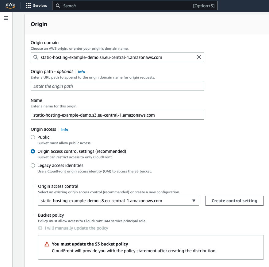 Hosting Single Page Application using AWS CloudFront and AWS S3: User Guide 11